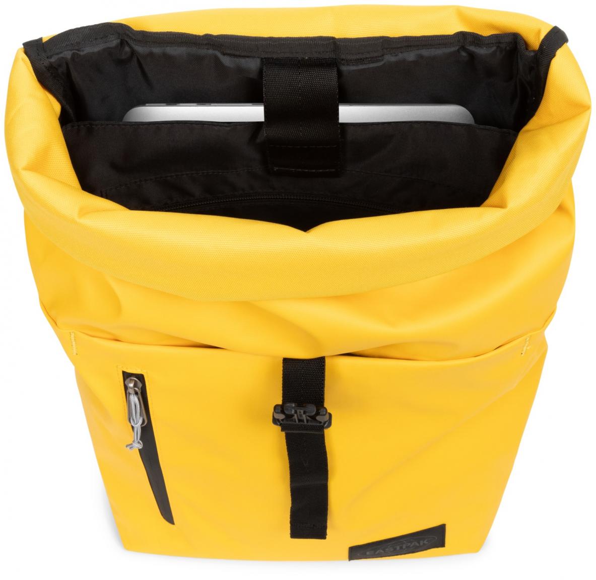 Eastpak Rucksack beschichtet Up Roll Tarp Yolk Yellow