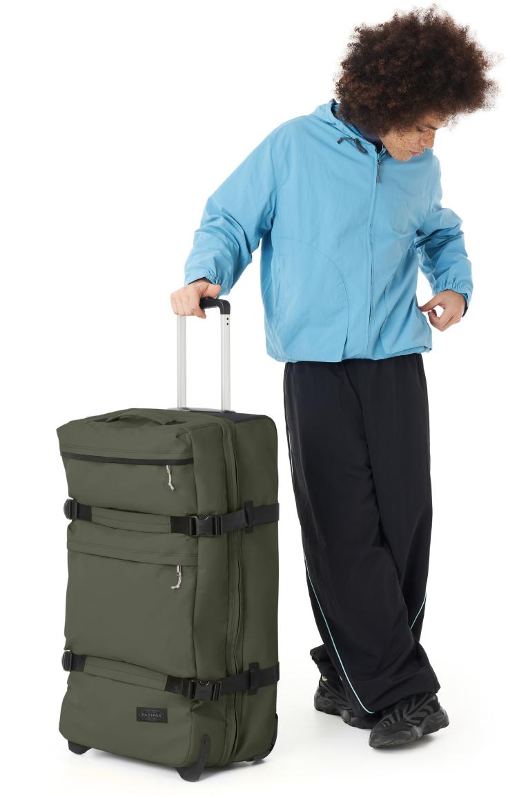 Eastpak Transit'R Plus L Rollenreisetasche Tarp Forest - Grün