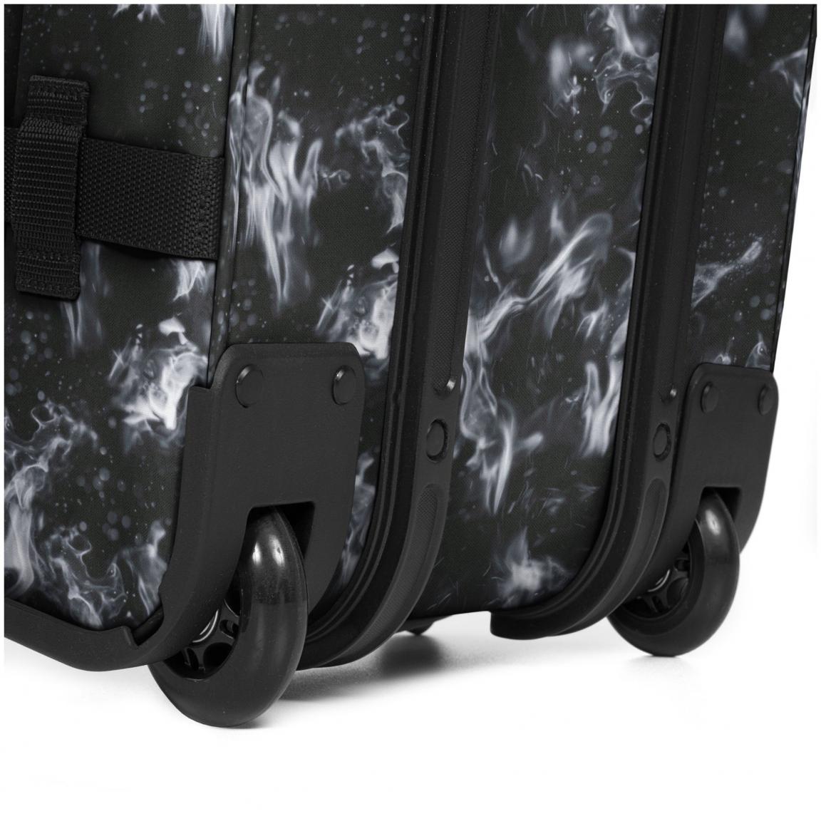 Eastpak Transit'r Handgepäckstrolley schwarz grau Flammenprint Dark Flame