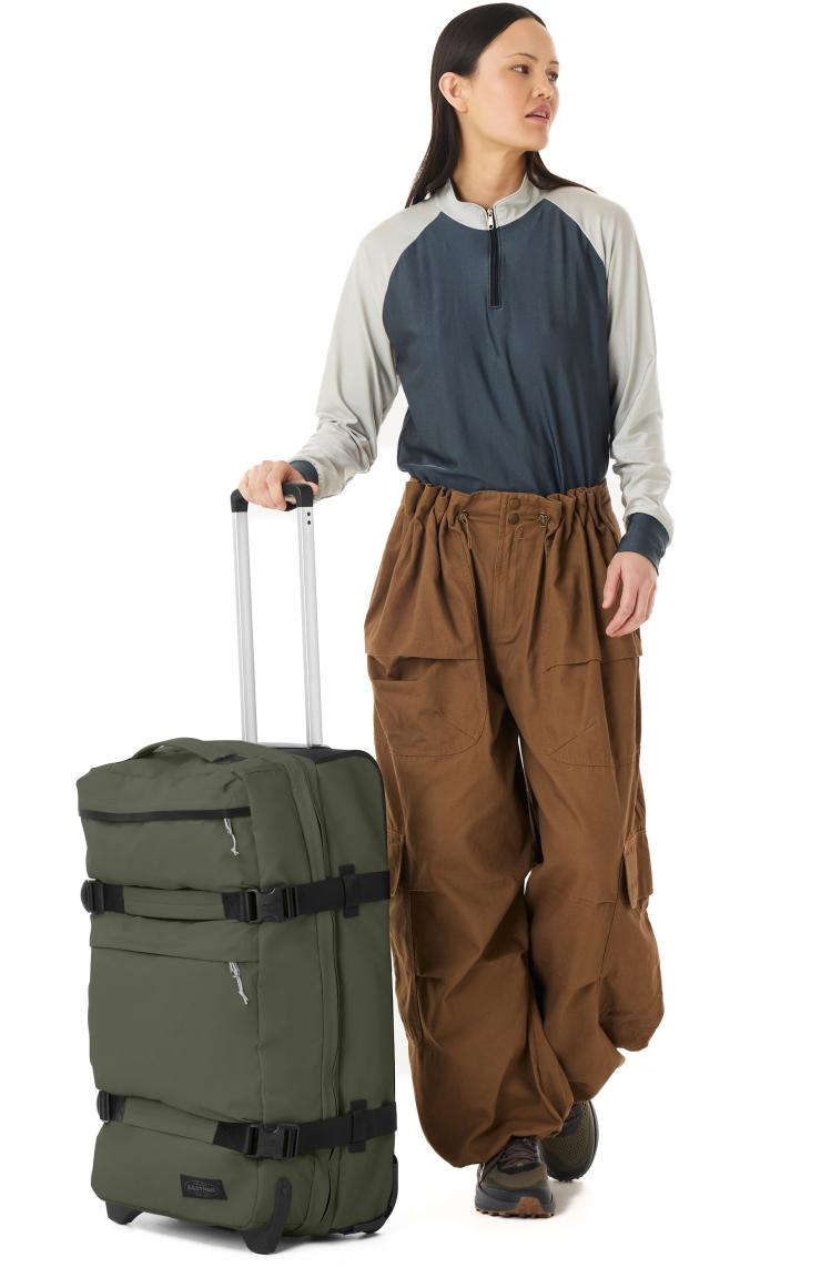 Eastpak Transit'r Plus M Rollenreisetasche Tarp Forest - Grün