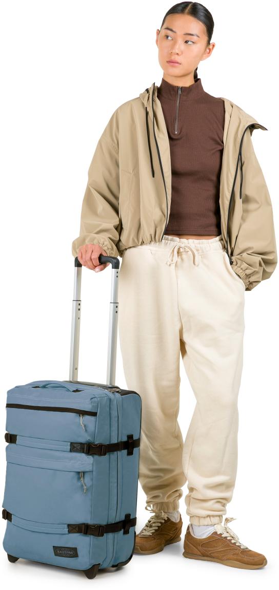 Eastpak Transit'r Plus S Rollenreisetasche Handgepäck Tarp Dust Blue - Blau