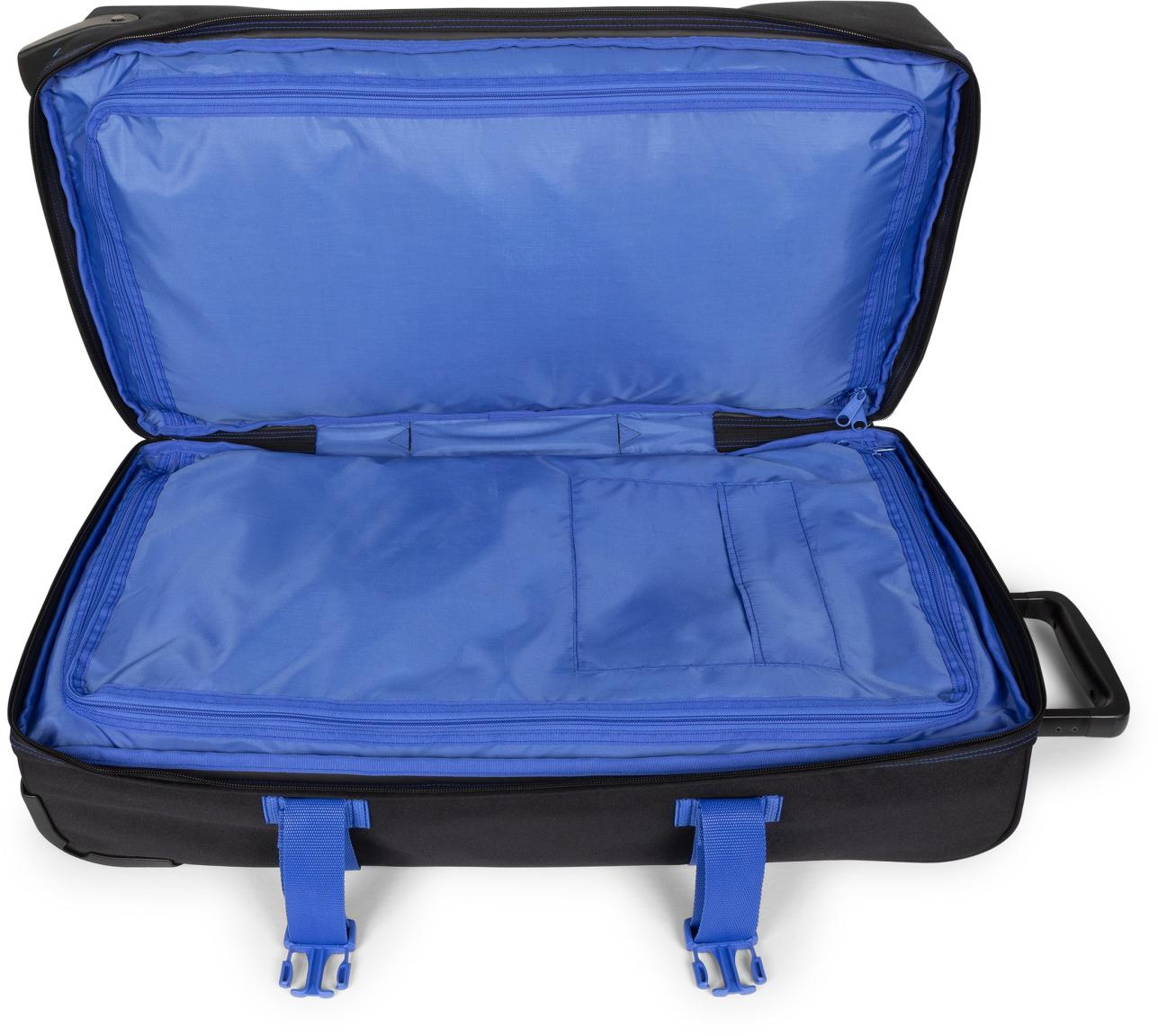 Eastpak Tranverz L Rollenreisetasche Kontrast Black Blue - Schwarz
