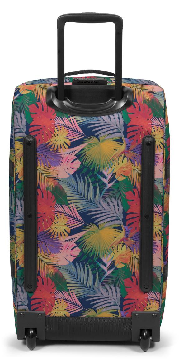 Eastpak Tranverz M Rollenreisetasche Blätter Brize Retro Navy - Bunt