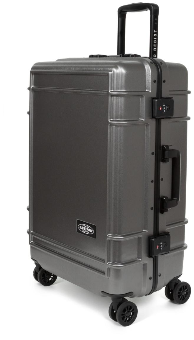 Eastpak großer Flugtrolley Resist'R L 78cm Brushed Metal dunkelgrau