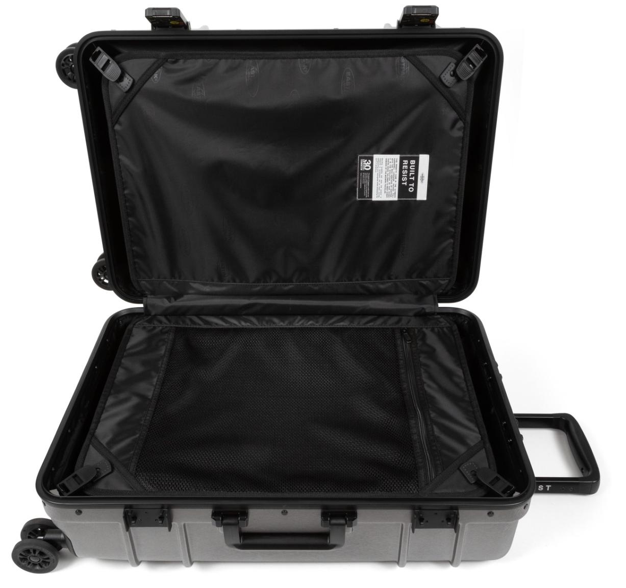 Eastpak großer Flugtrolley Resist'R L 78cm Brushed Metal dunkelgrau