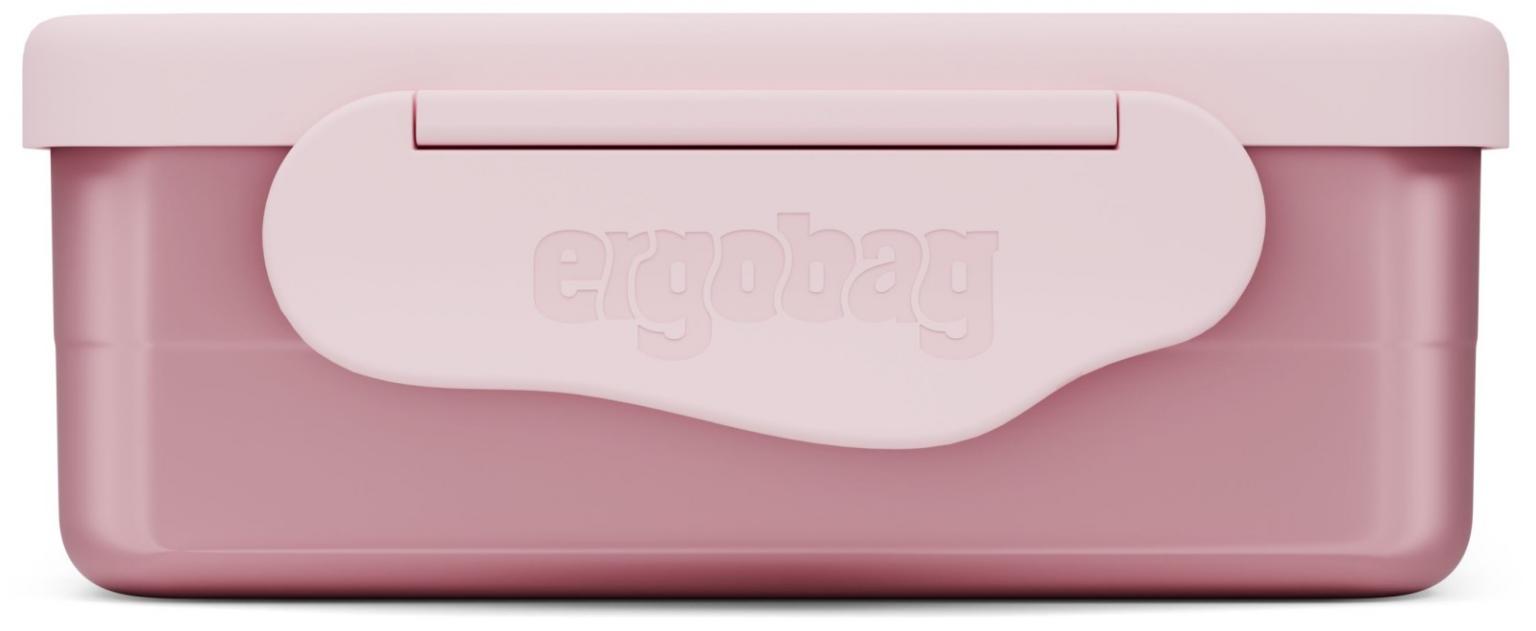 Ergobag Brotdose Edelstahl Einhorn rosa Snackbox