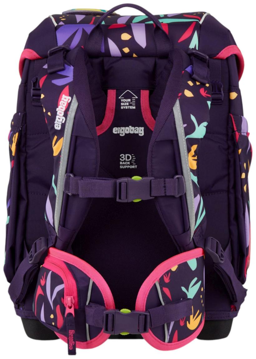 Ergobag Cubo Schulranzen Set AmBärzonas - Dschungel