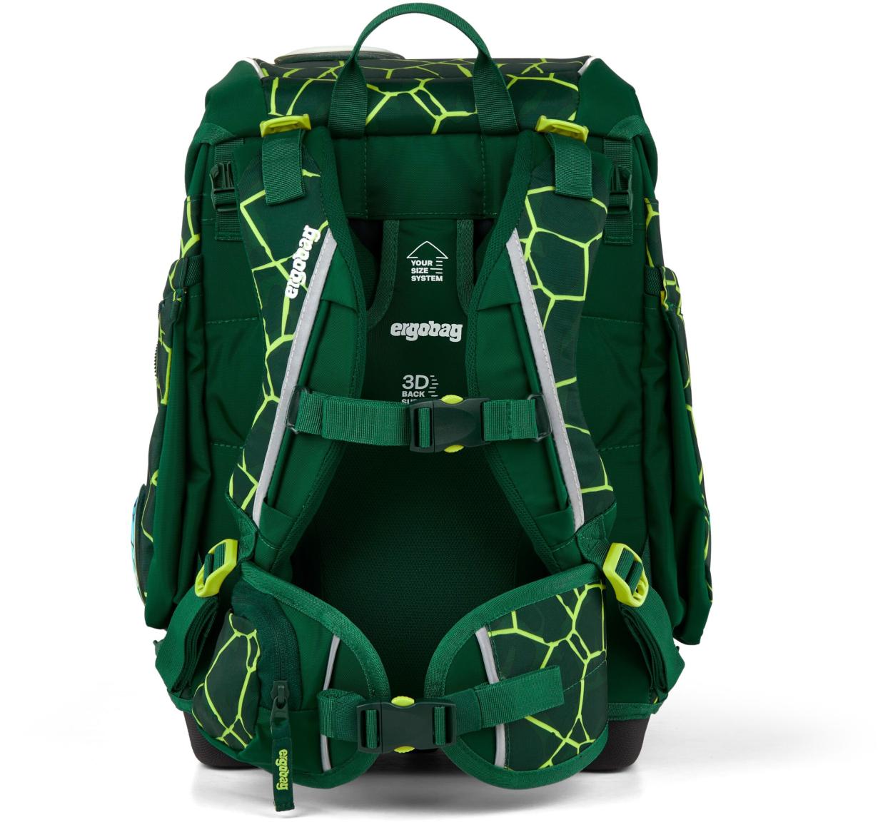 Ergobag Cubo Schulranzen Set BärRex - Dinos