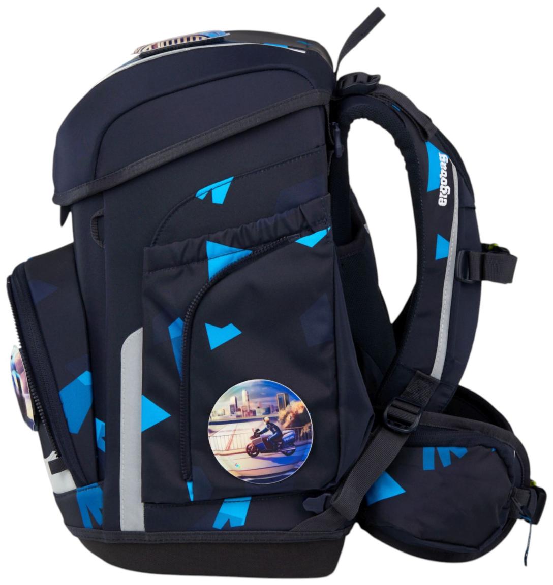 Ergobag Cubo Schulranzen Set VerfolgBärjagd - Polizei