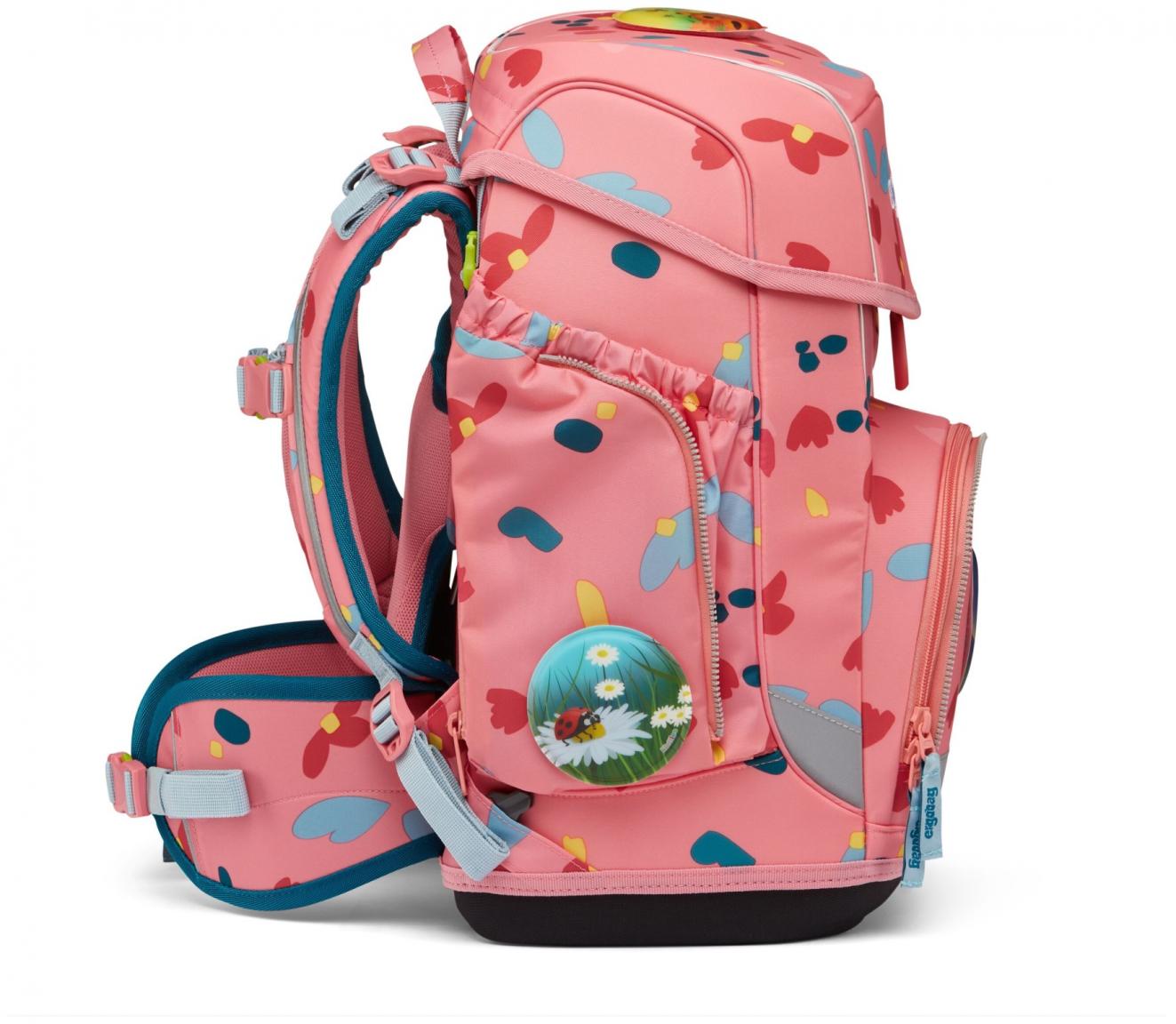 Ergobag Cubo ZitronenfaltBär rosa Schultasche Insekten