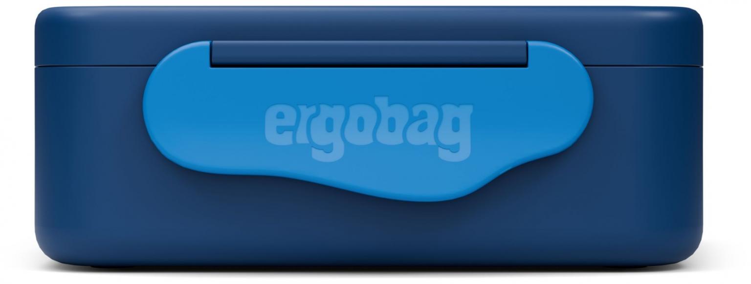 Ergobag Jausenbox Astronaut dunkelblau Weltall Trennfach