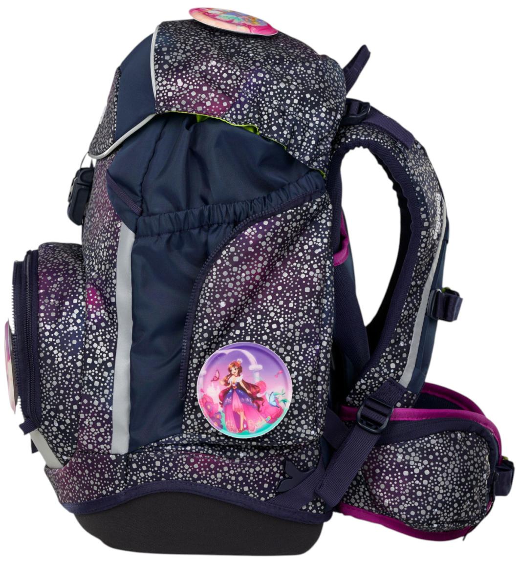 Ergobag Pack Schulrucksack Set Bärlaxy - Sternenstaub