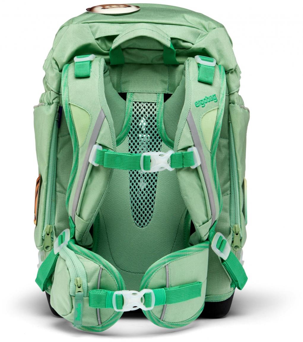 Ergobag Pack WaldBärwohner Schultasche grün Waldtiere Komplettset