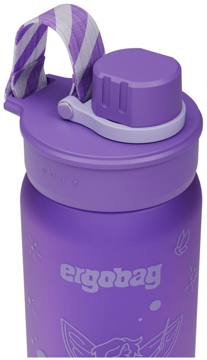 Ergobag Wasserflasche violett Fee spülmaschinengeeignet