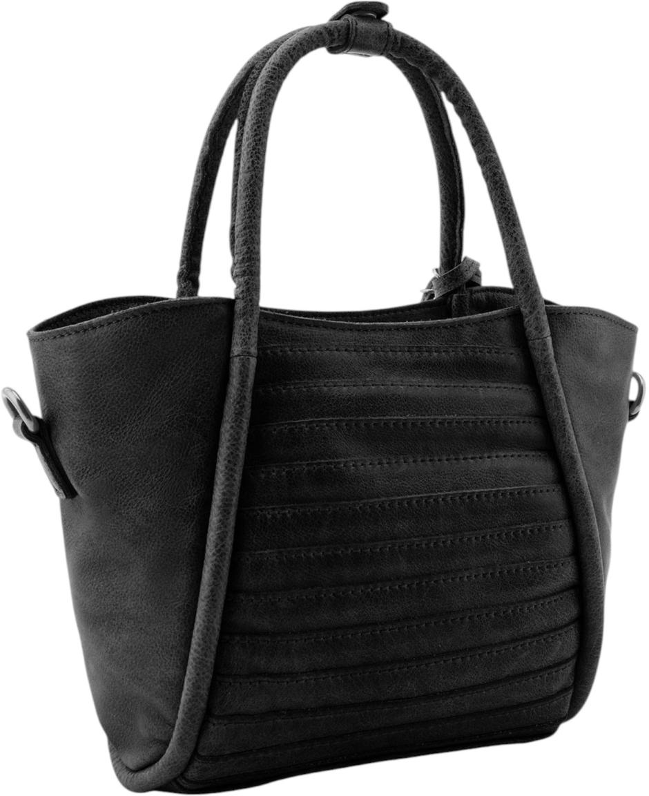FREDsBRUDER All in Layer Handbag Leder Schwarz