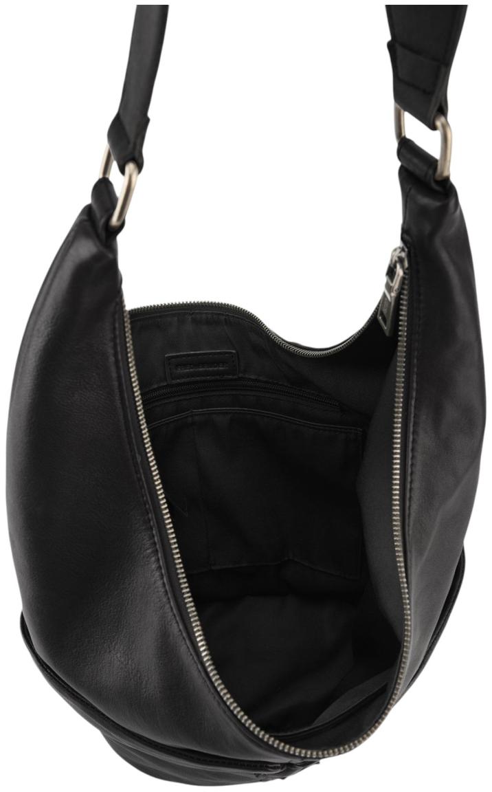 FREDsBRUDER Already Yours Hobo Bag Leder Schwarz