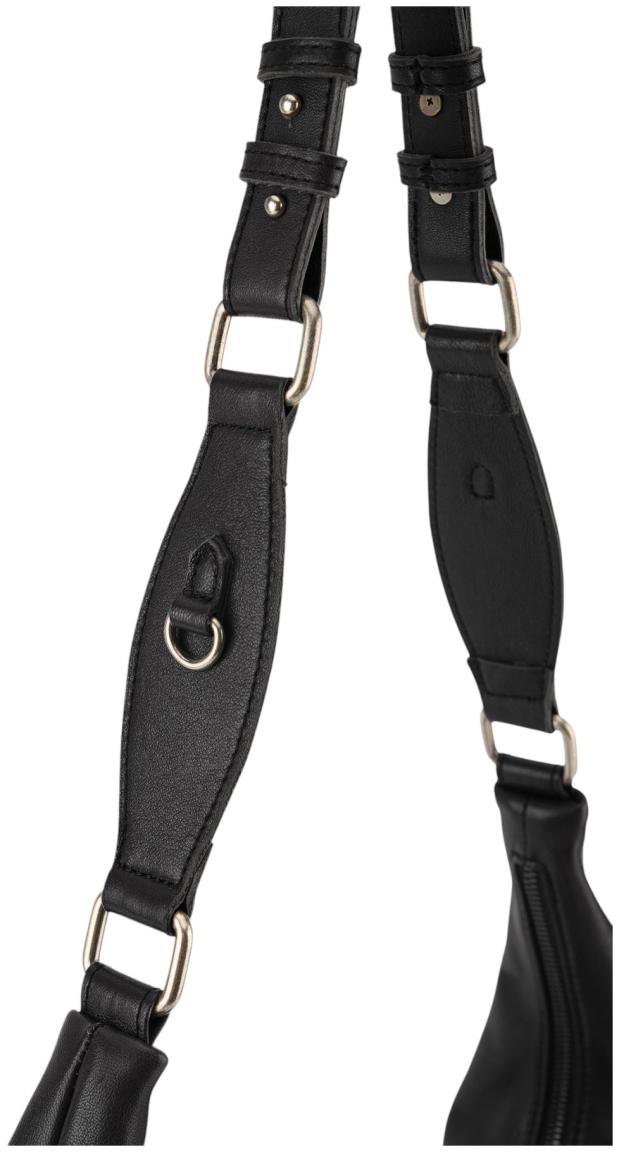 FREDsBRUDER Already Yours Hobo Bag Leder Schwarz