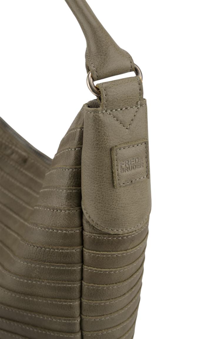 FREDsBRUDER Gürteltier S Beuteltasche Leder Olive Green - Grün