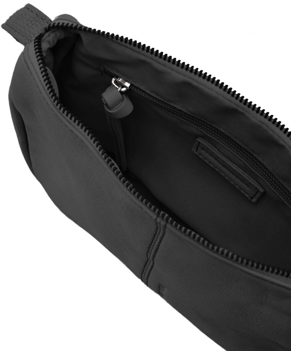 FREDsBRUDER Halbmondtasche klassisch Leder Take a Smile schwarz