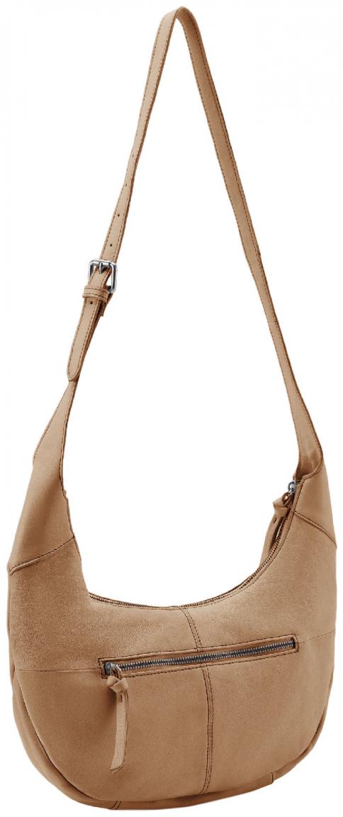 FREDsBRUDER Ledertasche Take A Smile Milk Coffee hellbraun