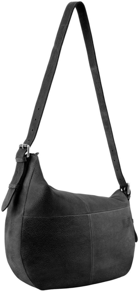 FREDsBRUDER My Forever Friend Shoulderbag Front Pocket Leder Schwarz