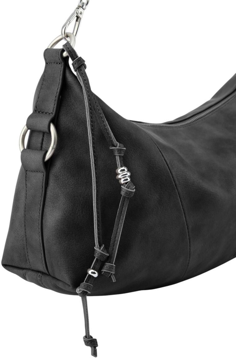 FREDsBRUDER Stay With Me Big Shoulderbag Leder Schwarz