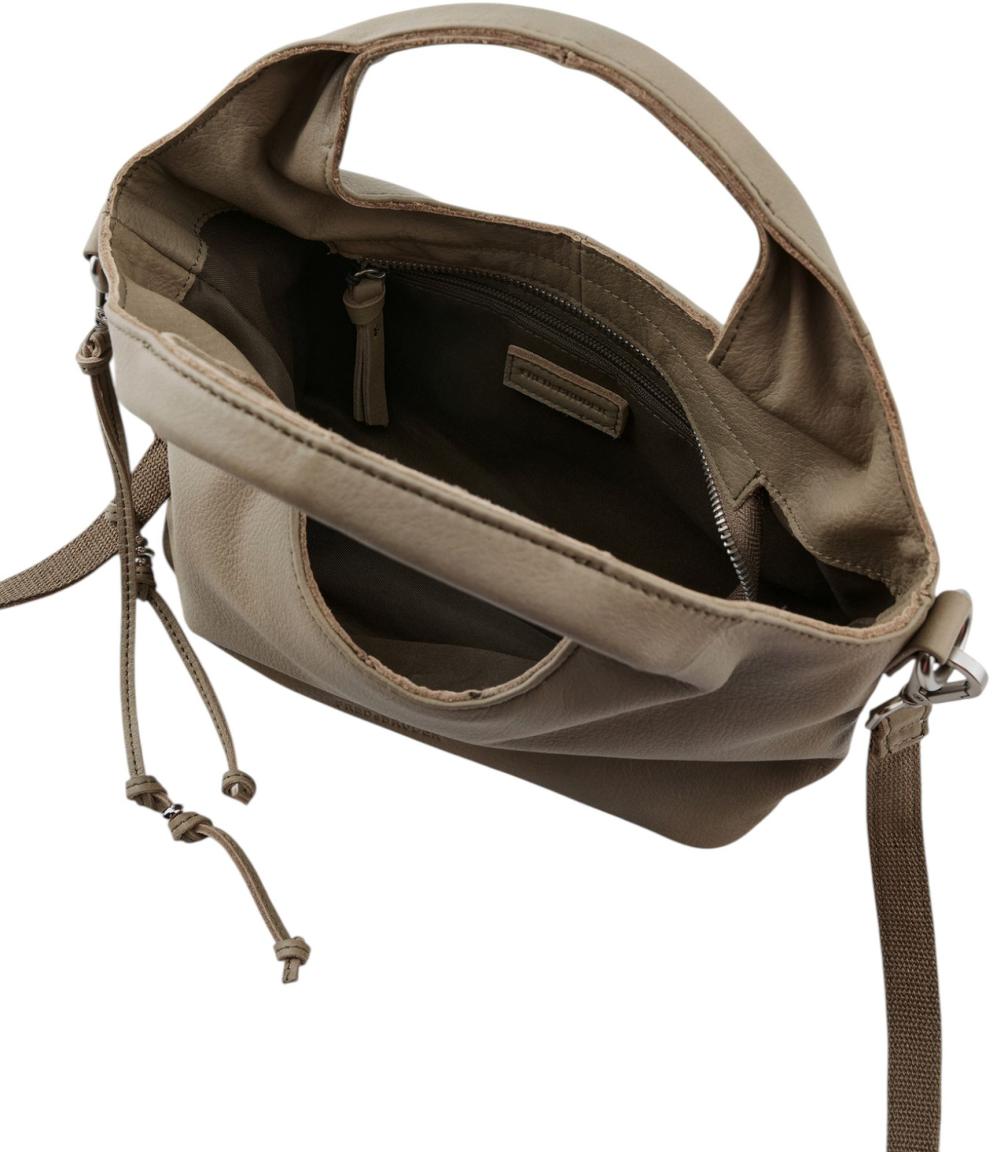 FREDsBRUDER Stay With Me Handbag Leder Greyish Khaki - Taupe