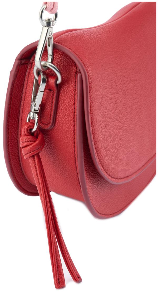 FREDsBRUDER Überschlagtasche My Saddle Cherry Red Lederreste
