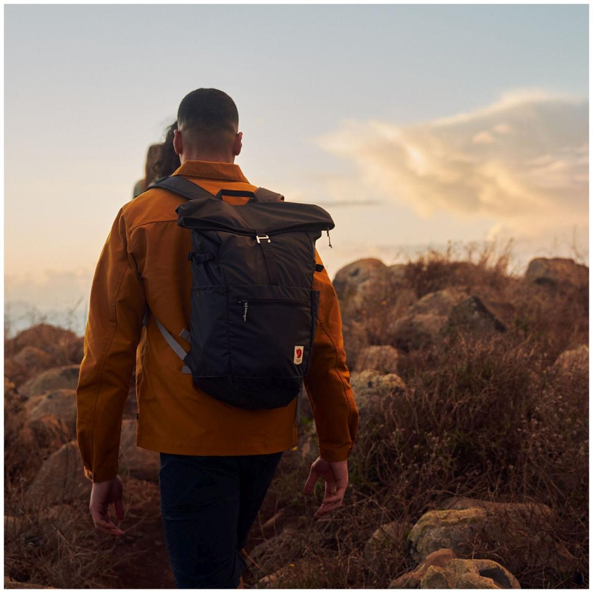 Fjällräven Kurierrucksack Flap High Coast Foldsack 24Liter Fossil