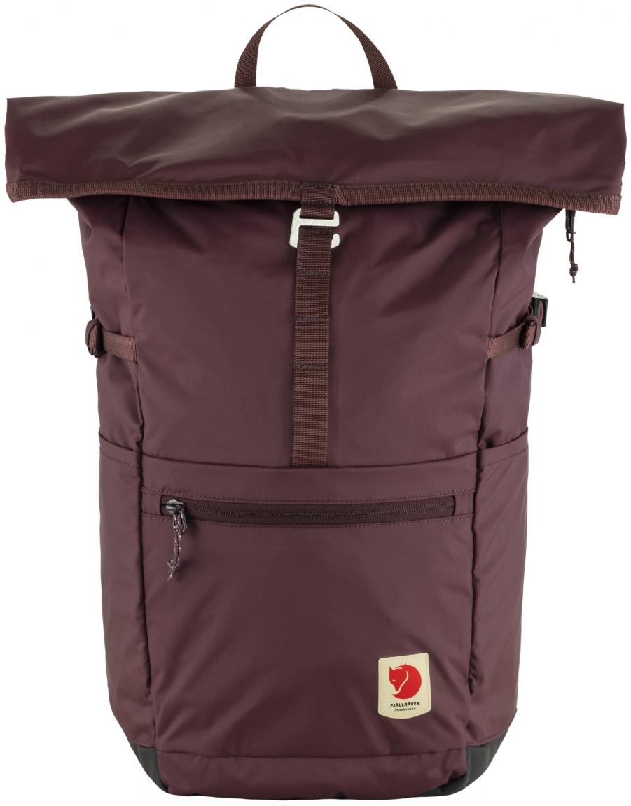 Fjällräven Rolltop Rucksack High Coast Foldsack Blackberry violett