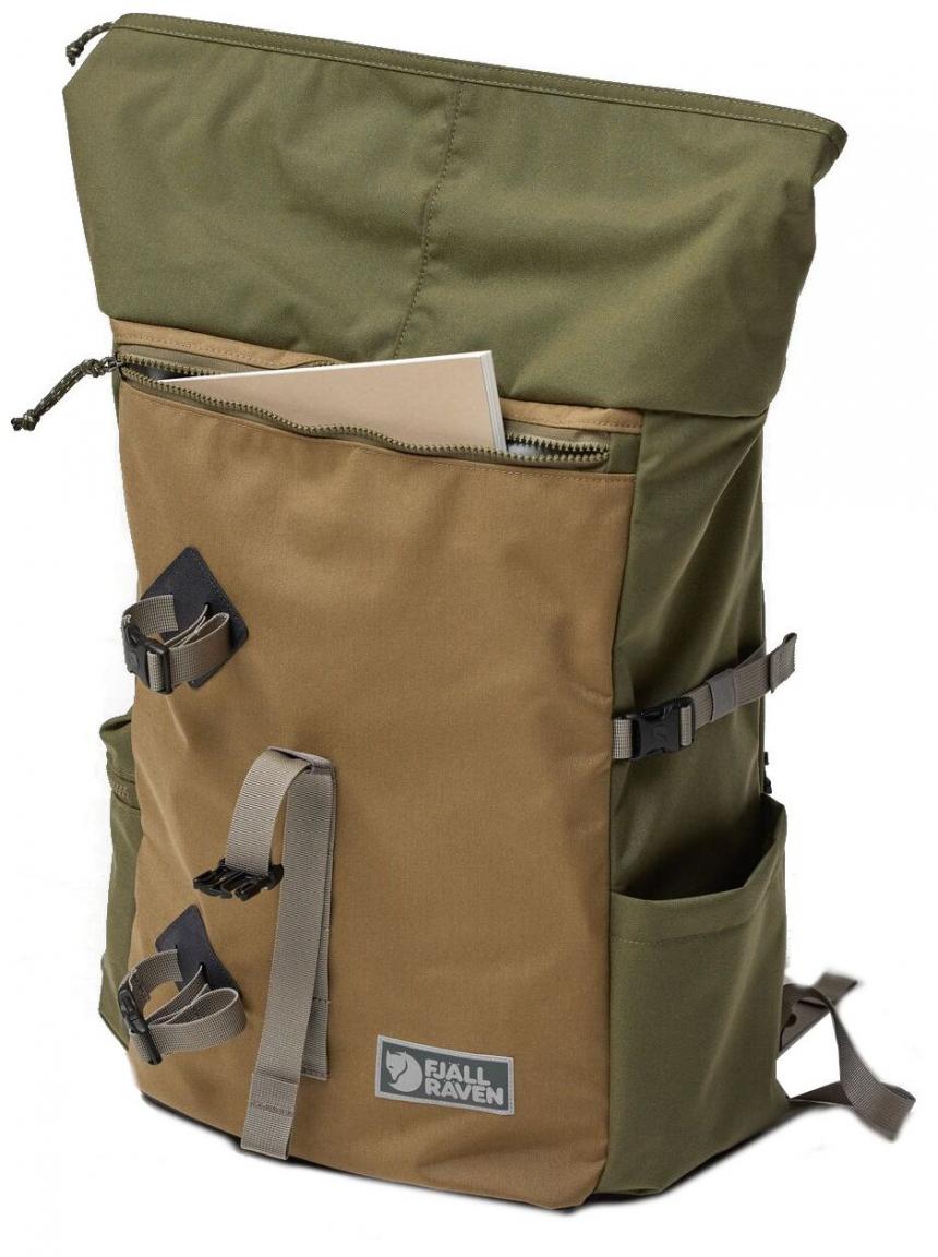 Fjällräven Vardag Foldsack 25 sportlicher Backpack Herren Coal Black