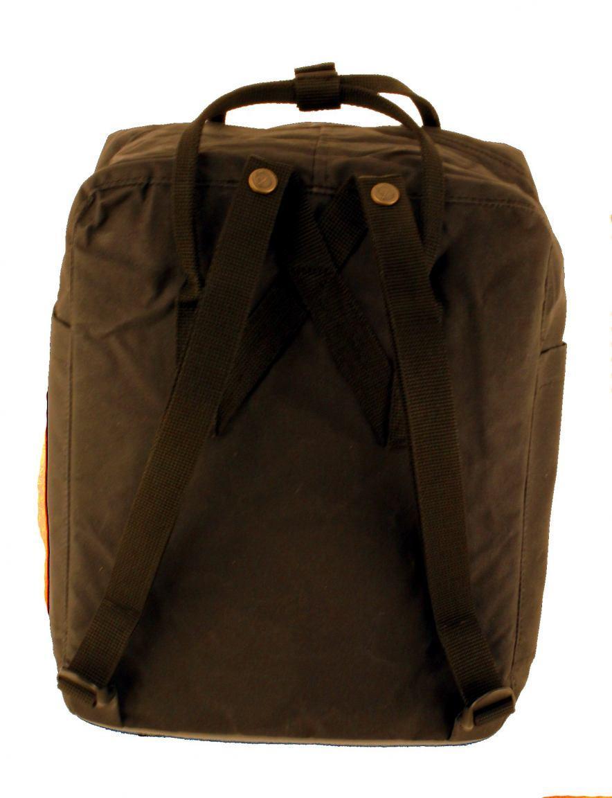 Fjällraven Re-Kanken Rucksack Recycling Schwarz