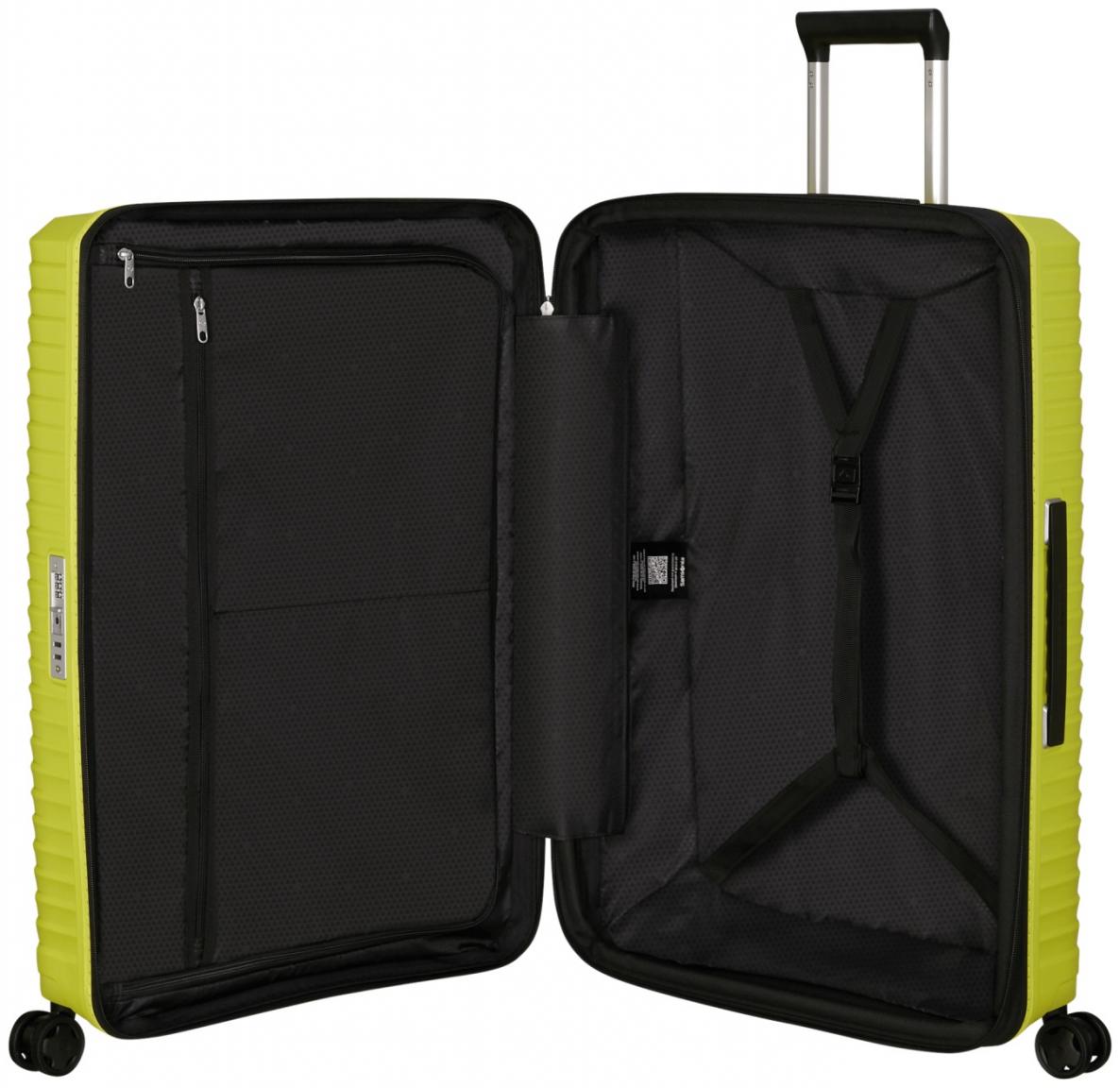 Flugkoffer Samsonite Upscape Spinner L 75cm Lime erweiterbar hellgrün
