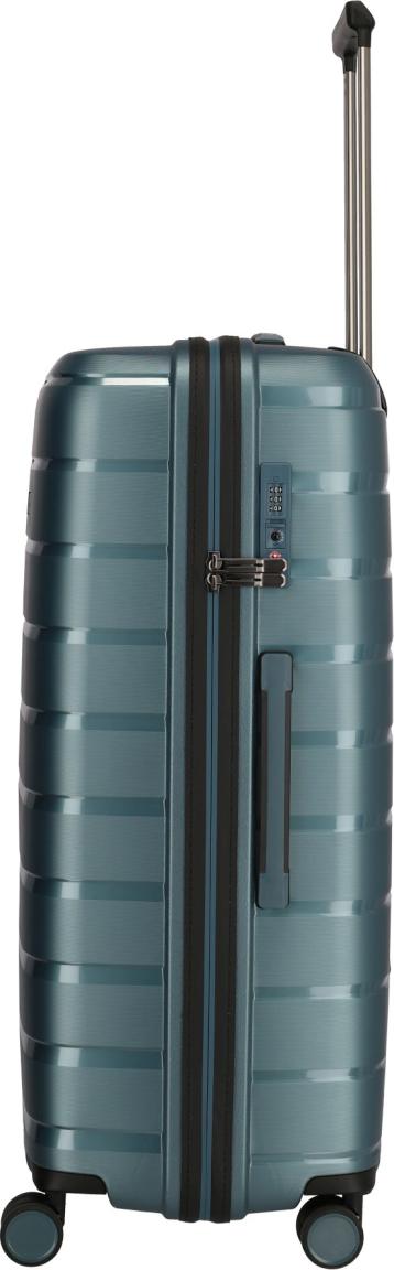 Flugkofferset Travelite Air Base Iceblue metallic blau L/M exp/S