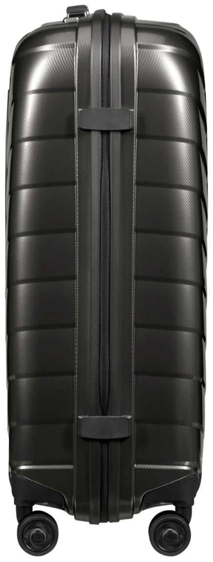 Flugtrolley Attrix Spinner M 67cm dunkelgrau Samsonite Leichtgewicht