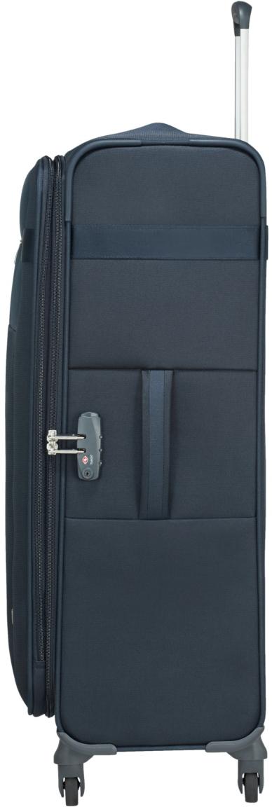 Flugtrolley dunkelblau erweiterbar Samsonite Citybeat L 78cm Navy Blue