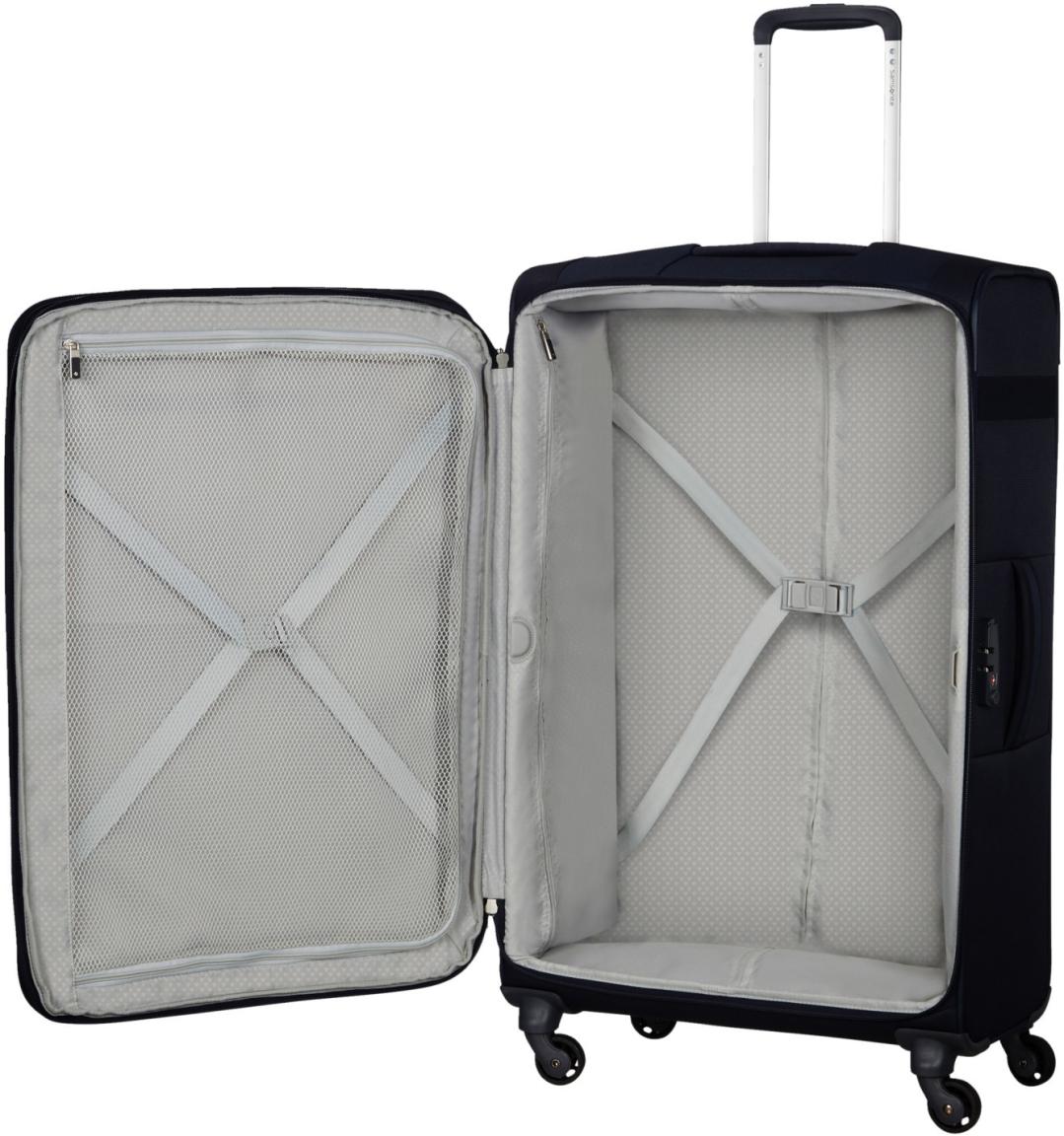 Flugtrolley dunkelblau erweiterbar Samsonite Citybeat L 78cm Navy Blue