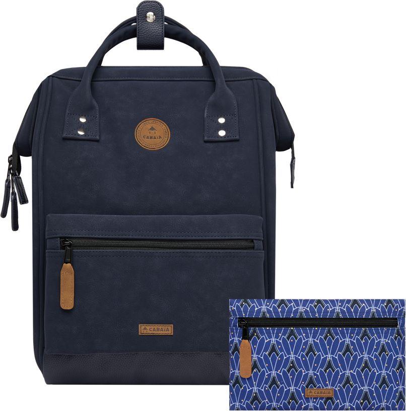 Freizeitbackpack Cabaia Adventurer Zürich Medium dunkelblau Wechselpouch