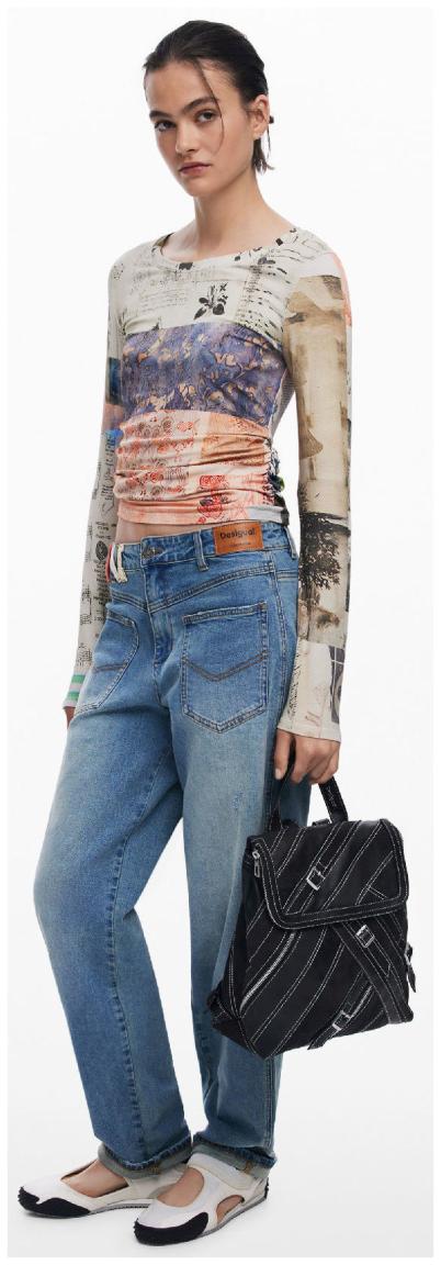 Freizeitrucksack Desigual schwarz Fibonacci Hampton