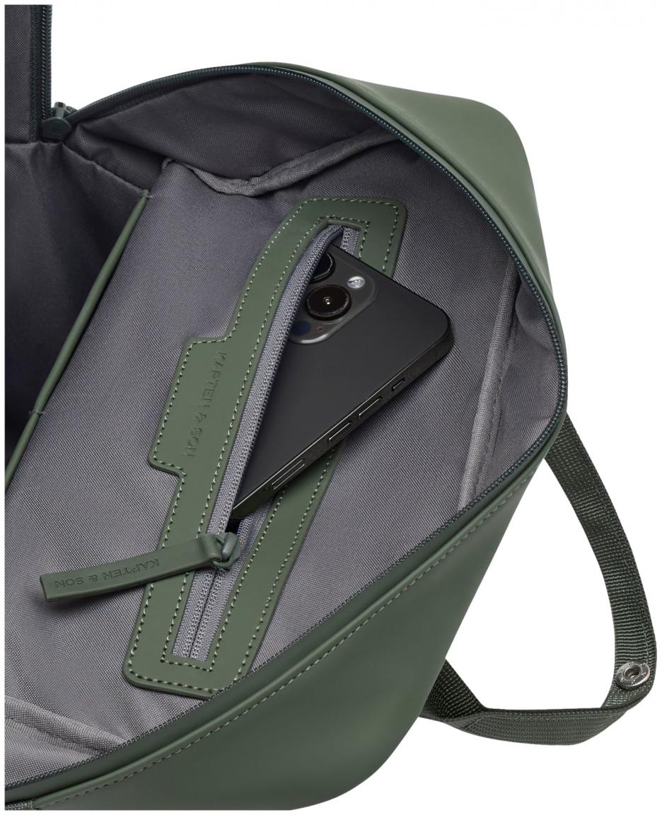 Freizeitrucksack Kapten und Son Bergen Pro Dusty Green gummiert PET