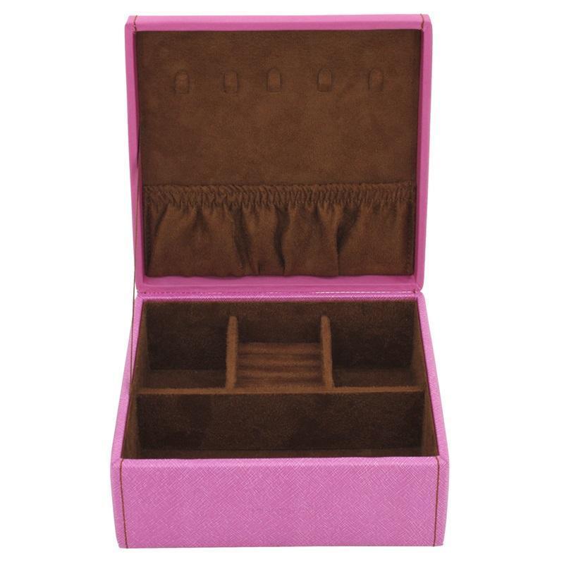 Friedrich 23 Baccara Pink Schmuckschatulle Strassherzen