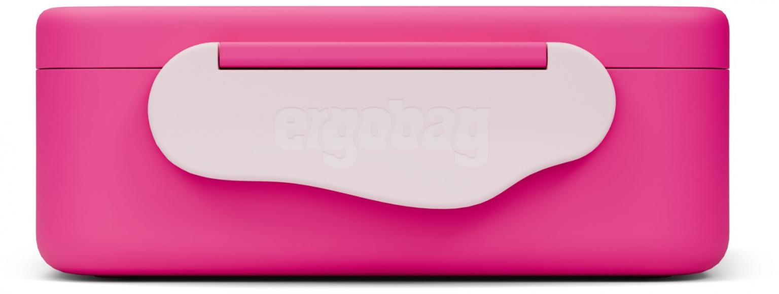 Frühstücksdose pink rosa Ergobag Königin Märchenschloss Klickverschluss