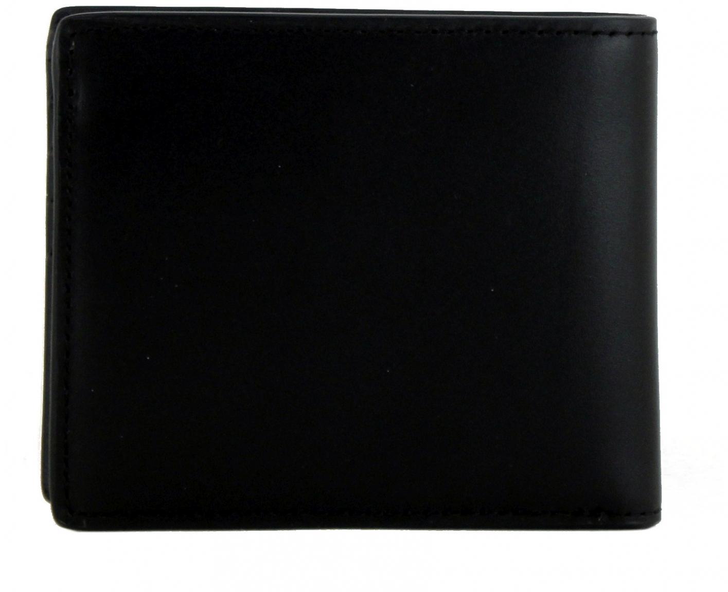 Geldbörse Tommy Hilfiger Herren Leder TH SPW Leather Extra CC and Coin Black