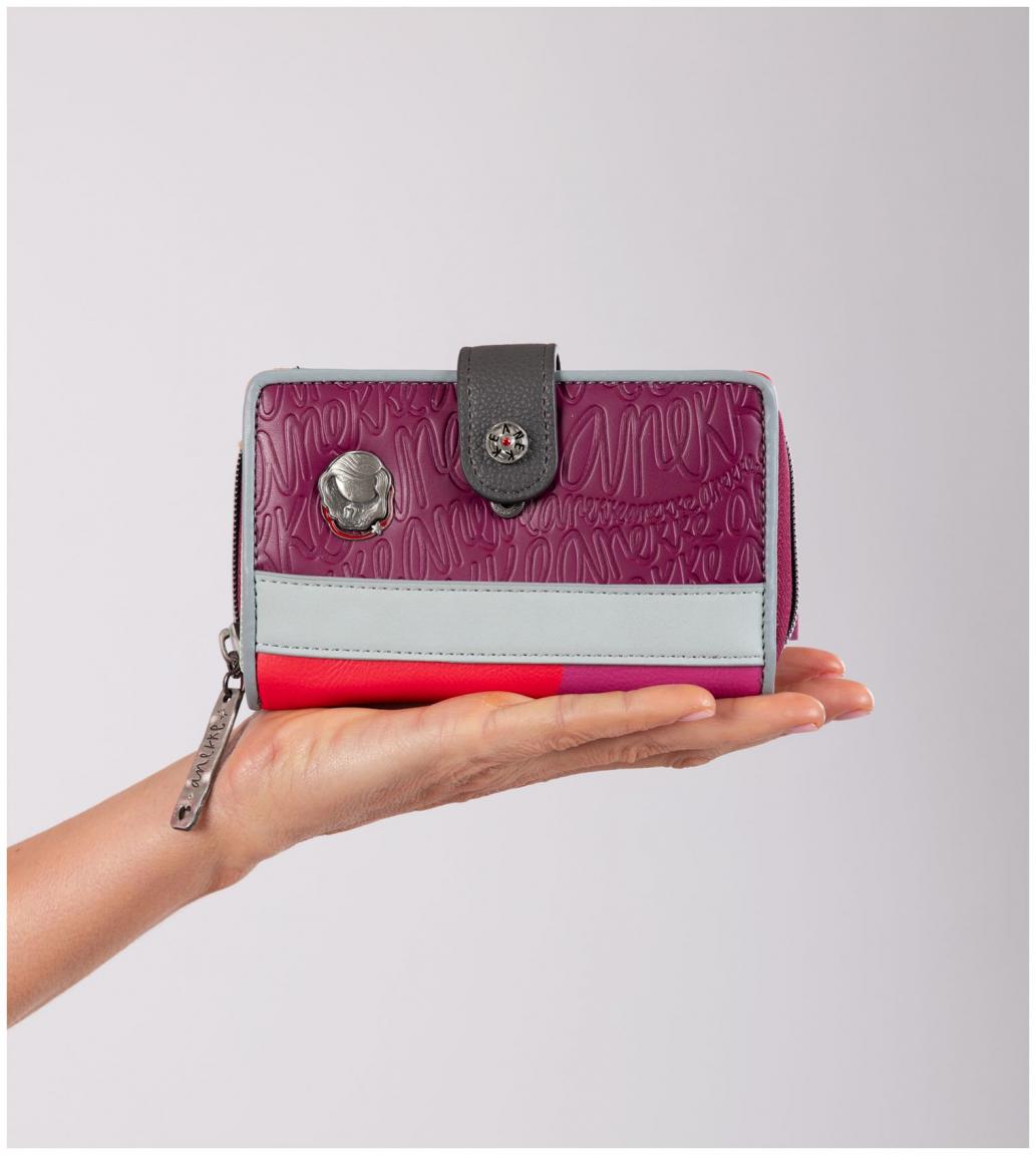 Geldtasche Blockfarben Anekke Hollywood Fashion herausnehmbares Etui