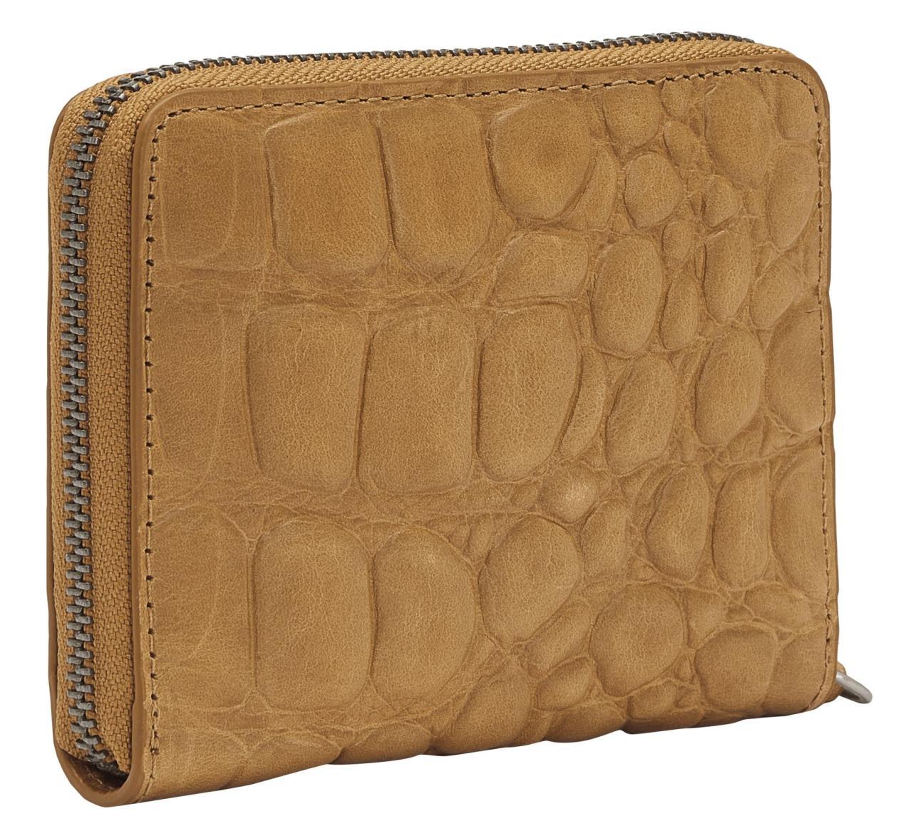 Geldtasche Kroko Conny Lentil Liebeskind Berlin Krokoprägung Camel
