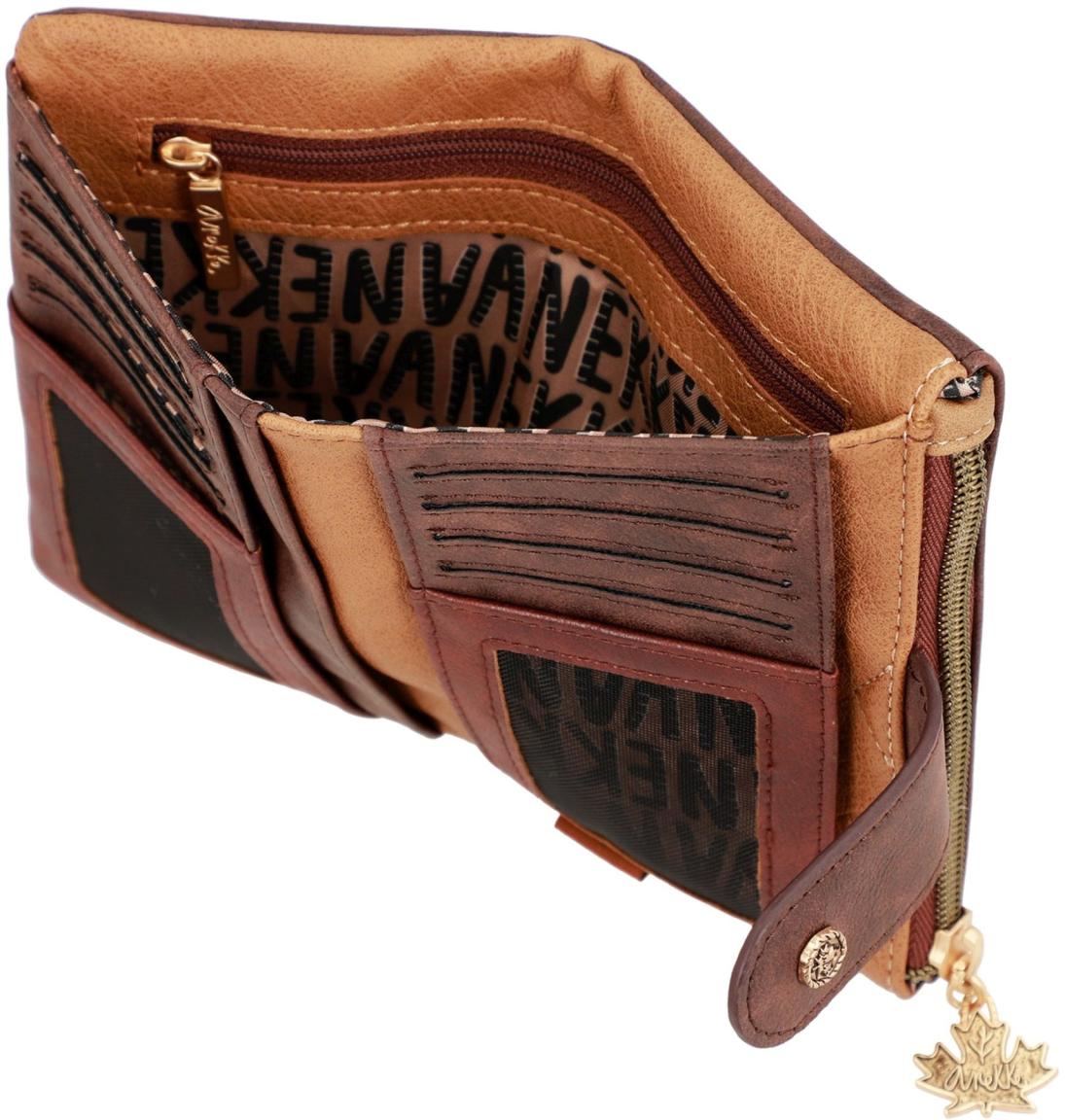 Geldtasche Medium Anekke Urban Alloverprint Logo