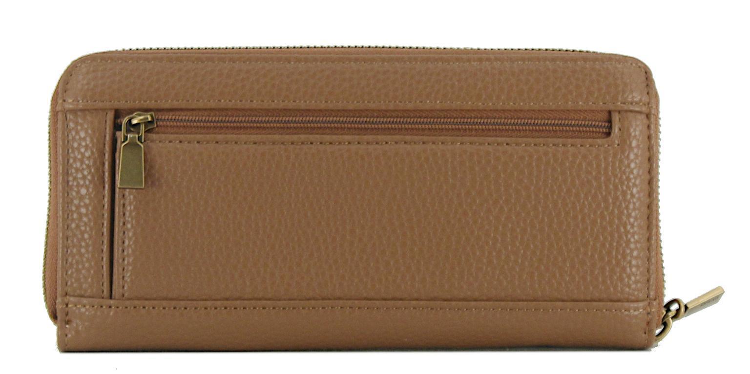 Geldtasche Steppnähte Guess Giully II Off White warmweiß
