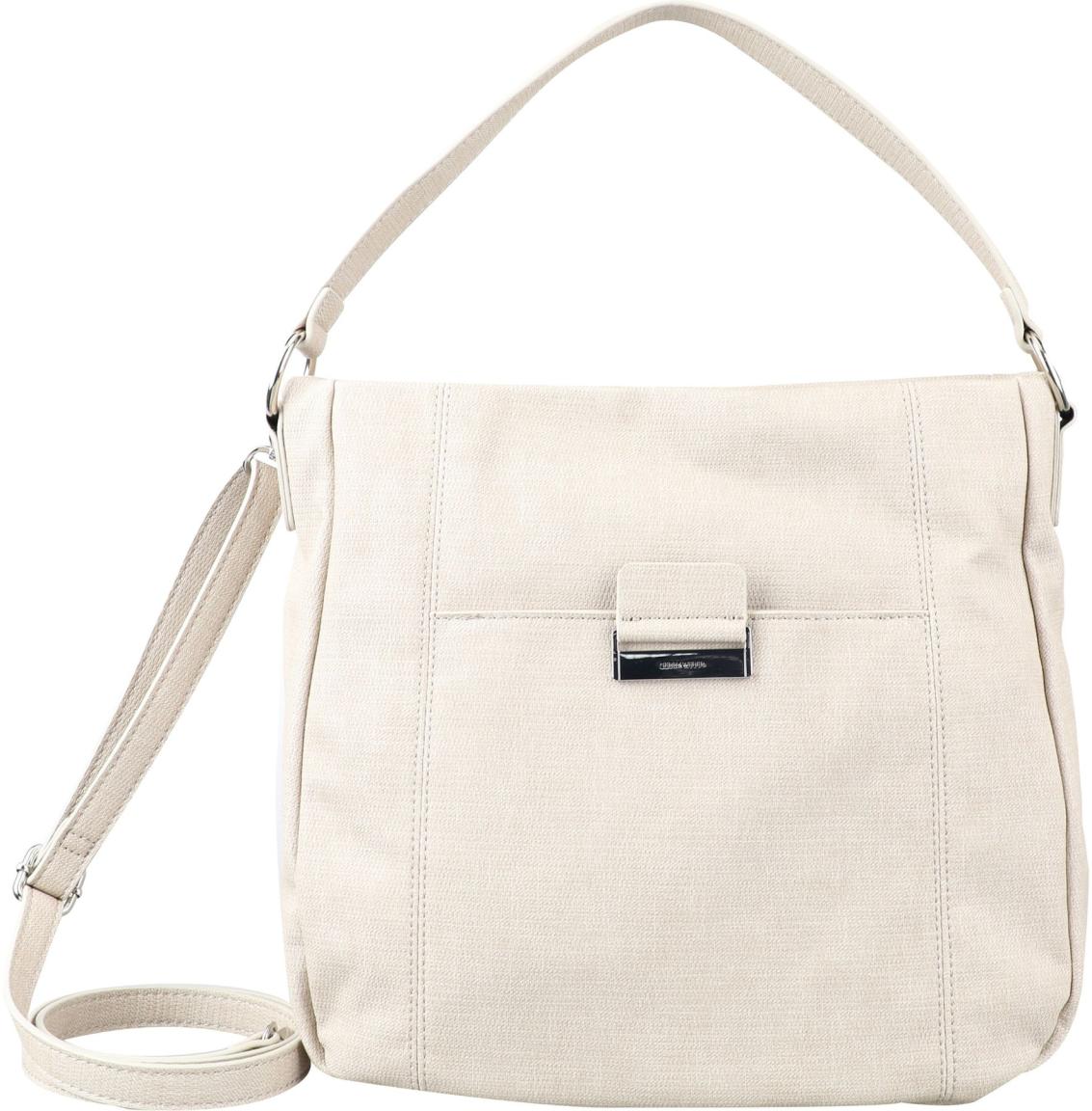 Gerry Weber Hobobag Beige Be Different Markenemblem