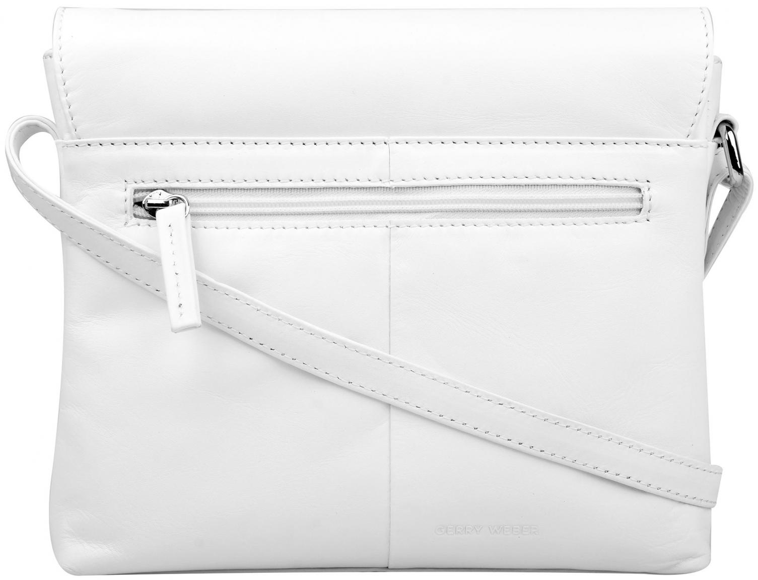 Gerry Weber Schultertasche Leder Piacenza SHoulderbag SHF white