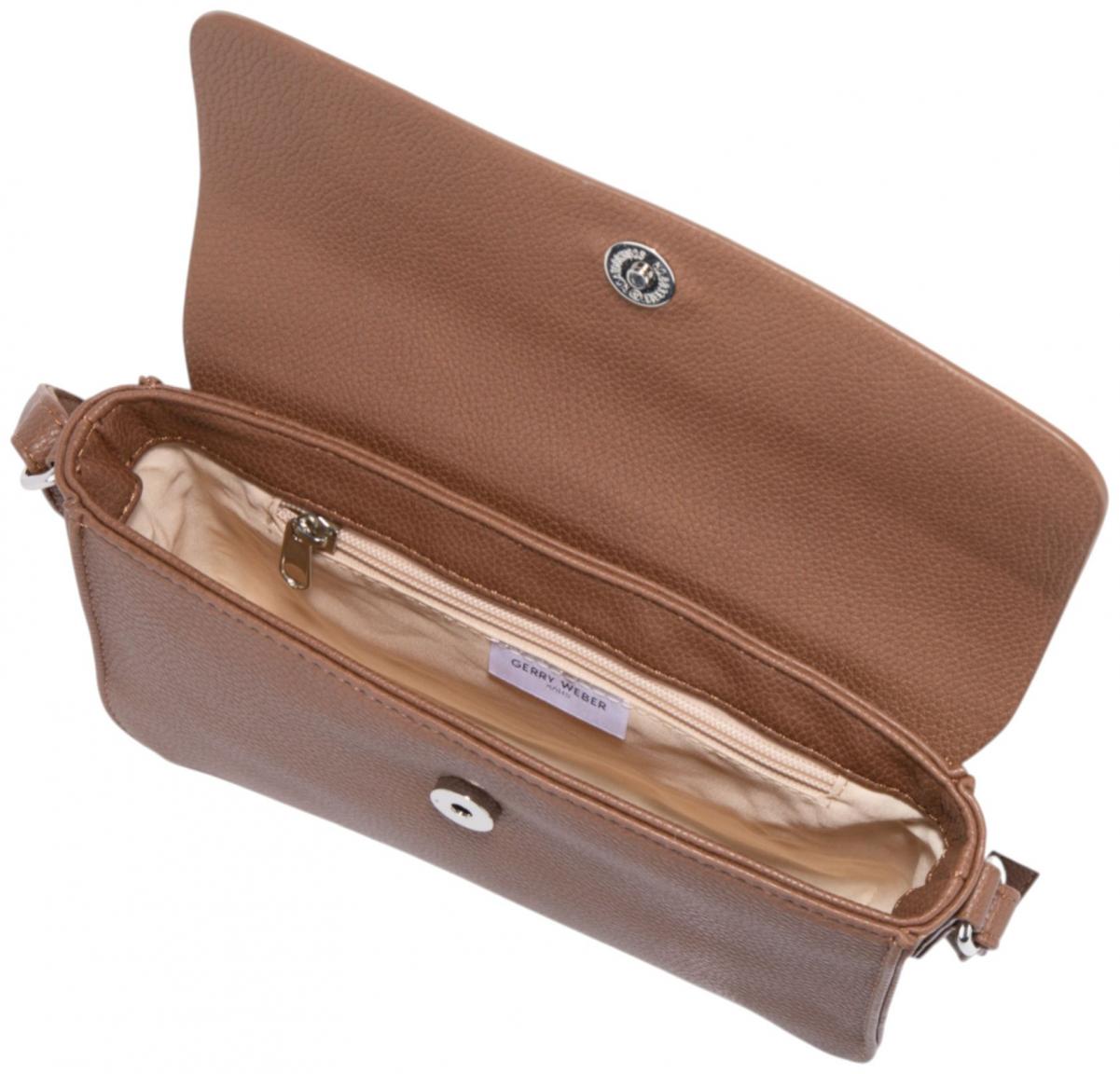 Gerry Weber Überschagtasche Klassiker Talk Different Braun